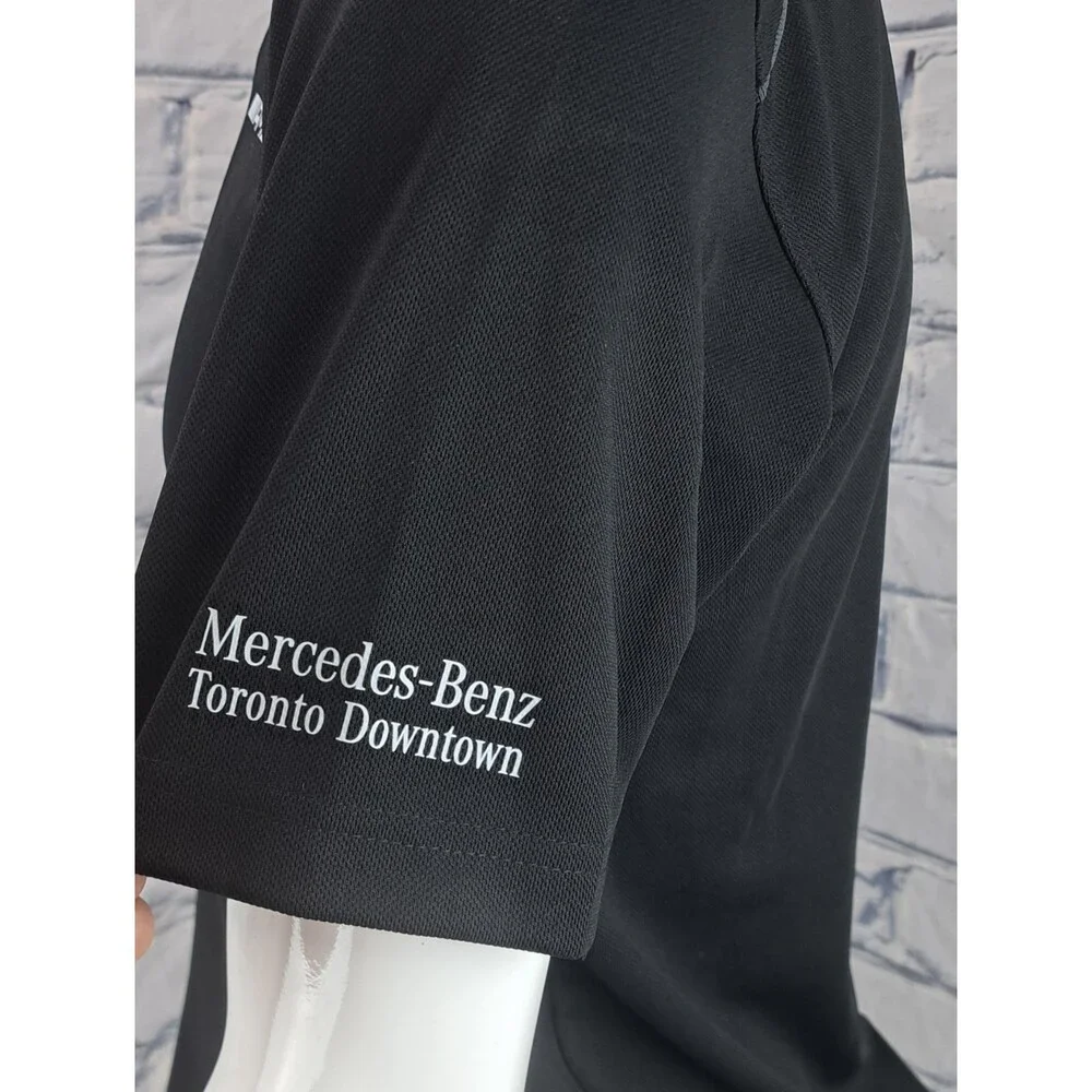 Mercedes Benz Men's Polo Shirt Logo AMG Promotional Hex Dry Stormtech golf Small